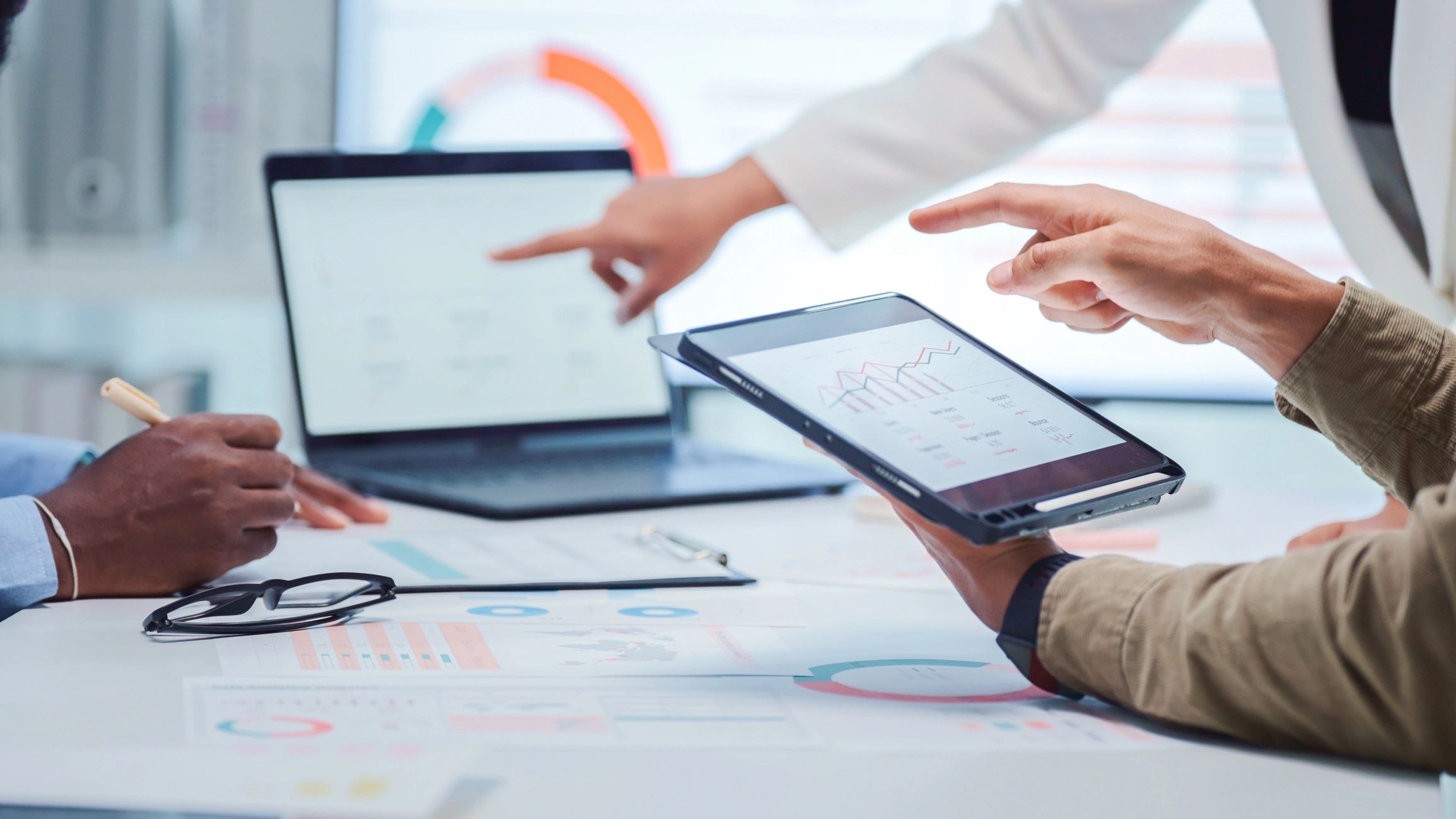 data analysis business meeting